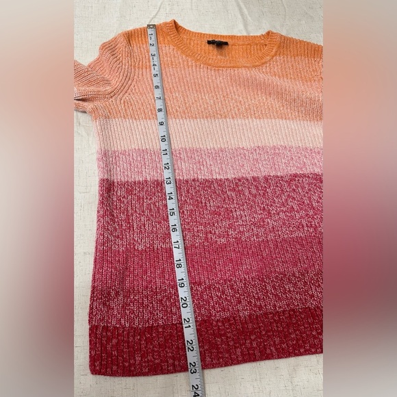 Talbots Vibrant Gradient Sweater - Picture 7 of 11